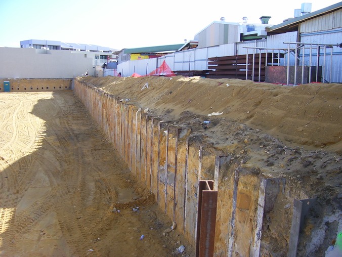 In-situ Concrete Wall+steel section-2